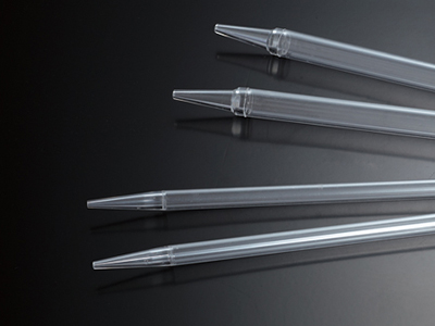 10.0mL、25.0mL、50.0mL和100.0mL 移液管管頭/管嘴采用超聲焊接方式與管體連接